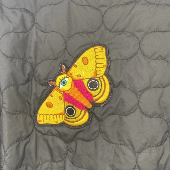 Puma x Sue Tsai Varsity Jacket Womens Size‎ XL Black Embroidered Woven Full Zip - Picture 10 of 15